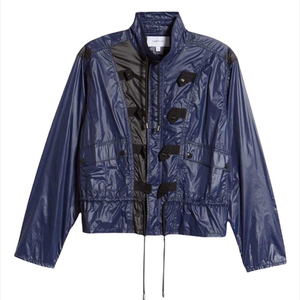 Current/Elliot The Rictus Jacket black navy shiny